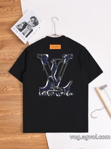 LOUIS VUITTON超人気新作登場 魅力的な 新商品特価ブランド コピー 品半袖Tシャツ 0 