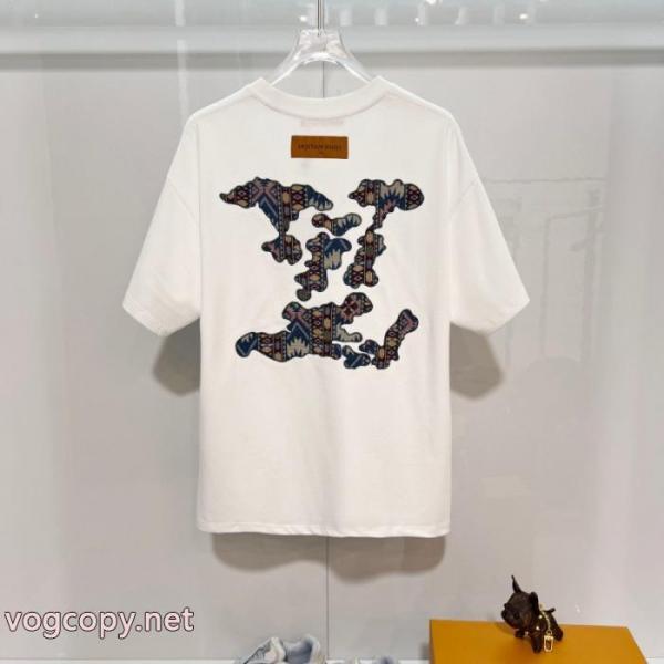 LOUIS VUITTONブランド 偽物 激安おしゃれ流行 人気復活 数量限定低価半袖Tシャツ 1