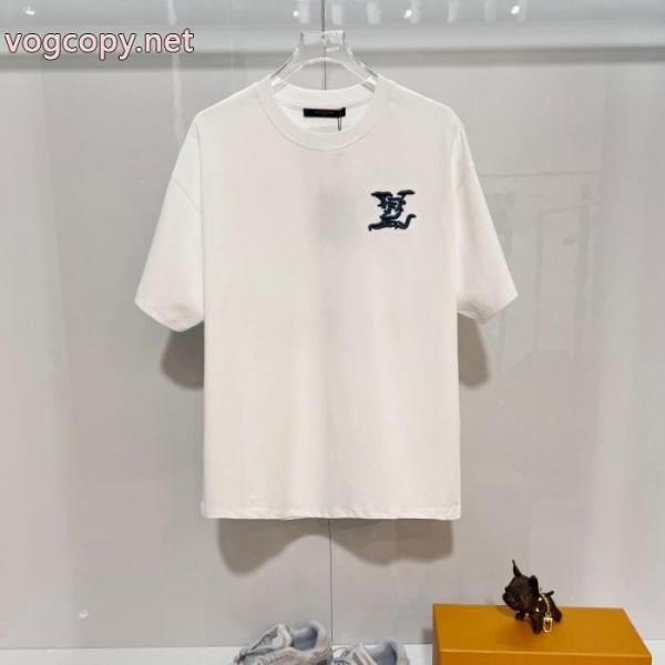 LOUIS VUITTONブランド 偽物 激安おしゃれ流行 人気復活 数量限定低価半袖Tシャツ 5