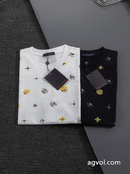 話題の新作 独特な 韓国ファッションLOUIS VUITTONコピー 商品 販売半袖Tシャツ 5