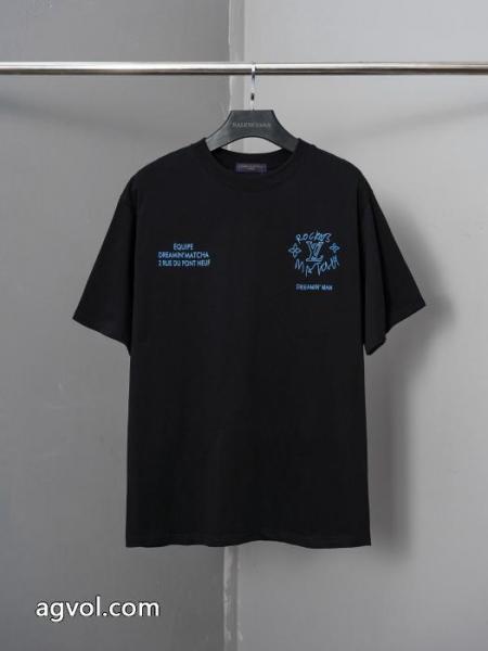 激安 通販 専門店半袖Tシャツロゴがかっこいい 爆発的通販 目立つLOUIS VUITTON 3