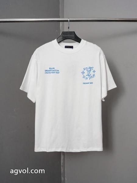 激安 通販 専門店半袖Tシャツロゴがかっこいい 爆発的通販 目立つLOUIS VUITTON 4