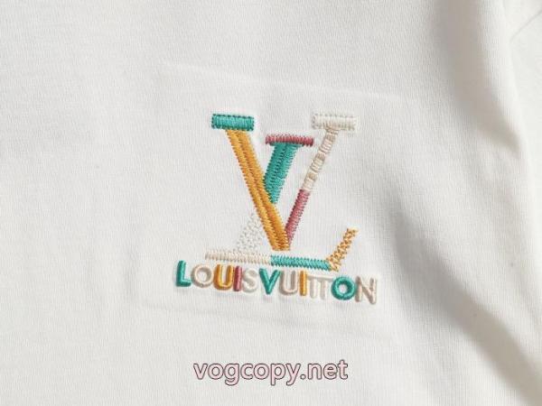 男女兼用らしいシルエット 履き心地 秀逸アイテム半袖Tシャツ偽物 ブランド 販売LOUIS VUITTON 1