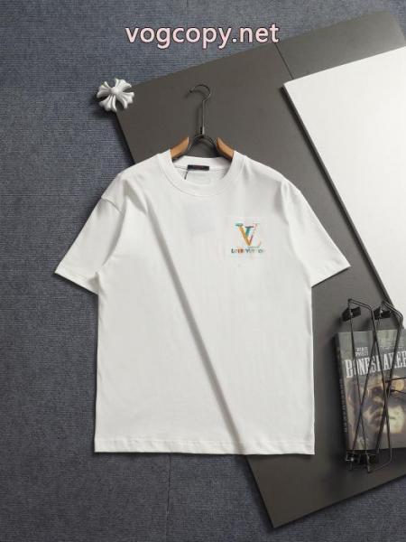 男女兼用らしいシルエット 履き心地 秀逸アイテム半袖Tシャツ偽物 ブランド 販売LOUIS VUITTON 4
