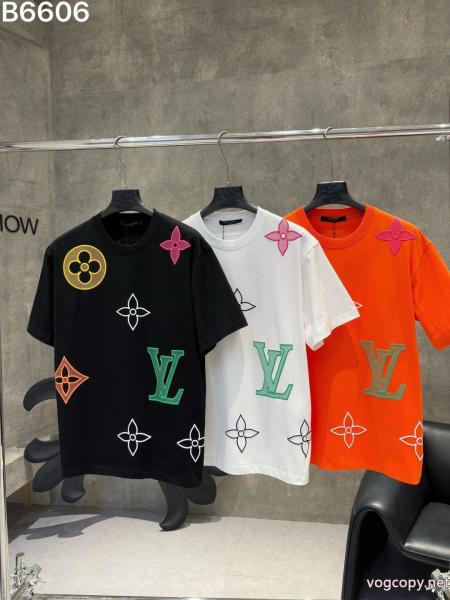 2026特別販売 日本未上陸のブランド 極上の着心地LOUIS VUITTONコピー 商品 ブランド半袖Tシャツ 0