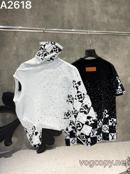 半袖Tシャツ定番人気最新作 優れた品質 センス抜群スーパー コピー どこで 買えるLOUIS VUITTON 5