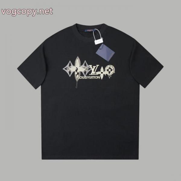 偽物 ブランド新作で希少 清潔感のある肌見せ セレブ愛用 26新作LOUIS VUITTON半袖Tシャツ 5