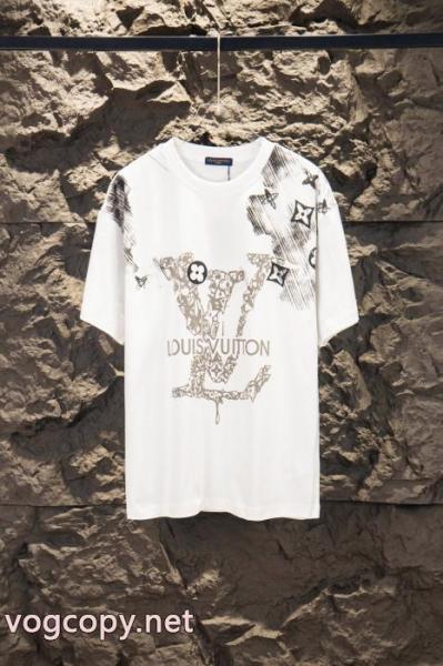 半袖Tシャツブランド コピー 販売目が離せない 超必須アイテム 夏季新作品LOUIS VUITTON 5
