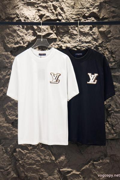 少数入荷 独特な 大人シンプルなLOUIS VUITTON半袖Tシャツスーパー コピー 通販 優良 0 