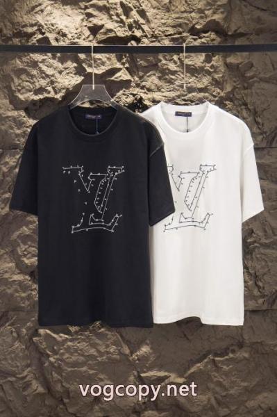 偽 ブランド サイト半袖TシャツLOUIS VUITTONスタイルアップ 大人気セール SS26限定版 2