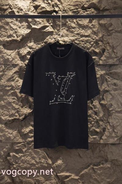 偽 ブランド サイト半袖TシャツLOUIS VUITTONスタイルアップ 大人気セール SS26限定版 1