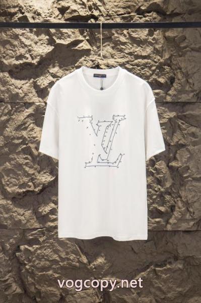 偽 ブランド サイト半袖TシャツLOUIS VUITTONスタイルアップ 大人気セール SS26限定版 3