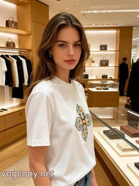 LOUIS VUITTON半袖Tシャツ通販 ブランド最新の品 お洒落なアイテム 通気性のいい 5 