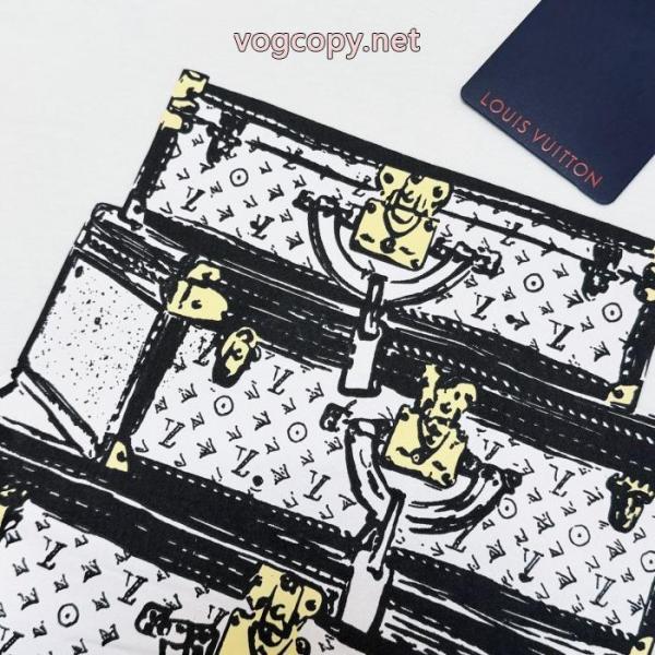 半袖Tシャツ偽物 ブランド 販売今流行 HOT安い 個性的なデザインLOUIS VUITTON 1
