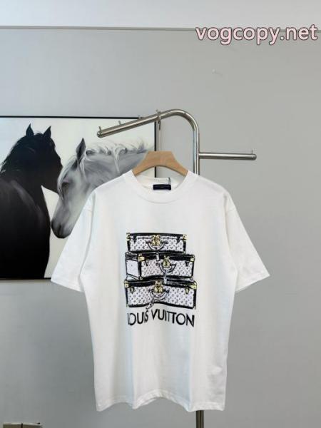 半袖Tシャツ偽物 ブランド 販売今流行 HOT安い 個性的なデザインLOUIS VUITTON 4