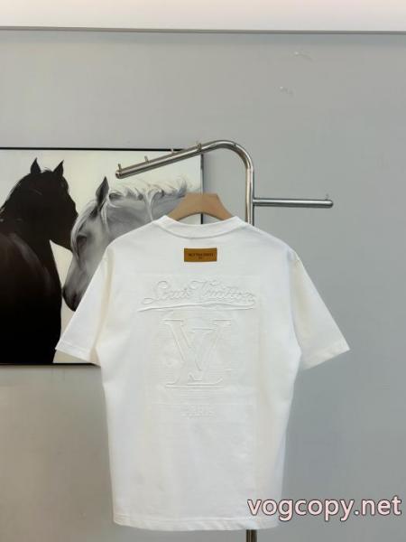 ブランド コピー 優良店半袖Tシャツお洒落アイテム シンプルなデザイン 爆買い格安LOUIS VUITTON 5