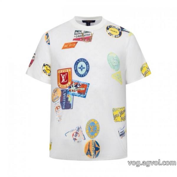 半袖TシャツLOUIS VUITTONブランド コピー s 級2026トレンド 流行の注目ブランド 独特なデザイン 0