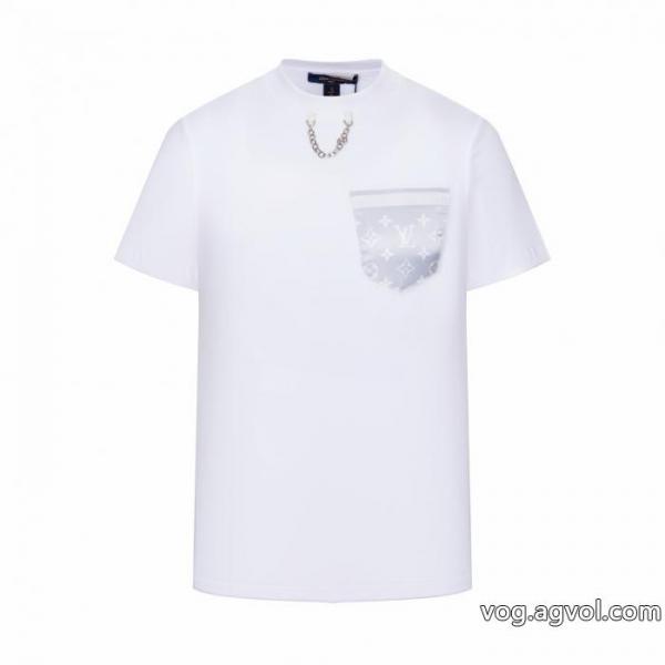半袖Tシャツ人気爆だんな売れ筋! 夏季超人気 26SS 異素材偽物 ブランド 激安LOUIS VUITTON 0