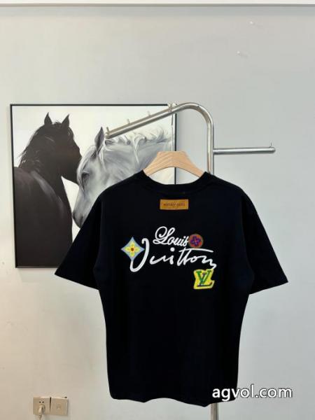 低価格 定番カラー 超希少商品半袖TシャツLOUIS VUITTON偽 ブランド 1