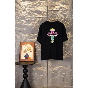 SALE! 海外大人気 最新でおしゃれなブランド コピー バックCHROME HEARTS半袖Tシャツ