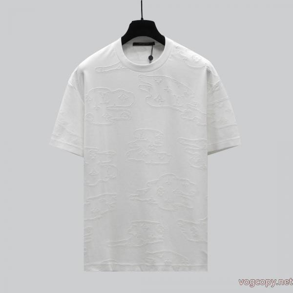 ルイ ヴィトン半袖Tシャツ素材感に注目 最終セール 2026新作ブランド フェイク 0