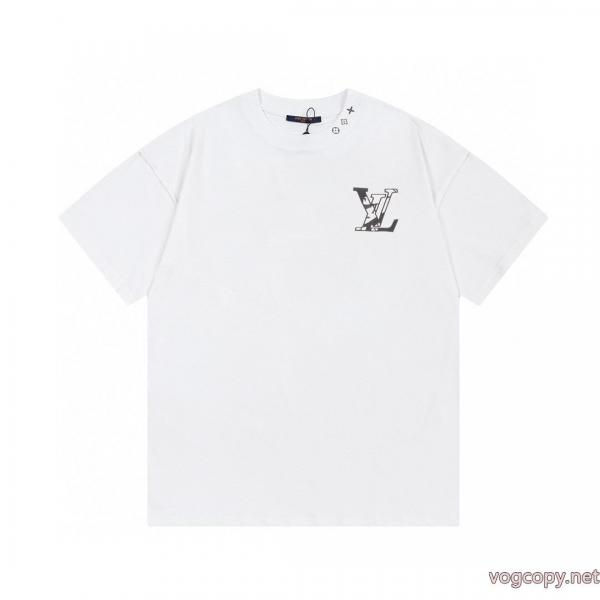 ブランド 品 激安 通販半袖Tシャツ若々しい 新作限定大人で素敵 流行フォルムLOUIS VUITTON 0