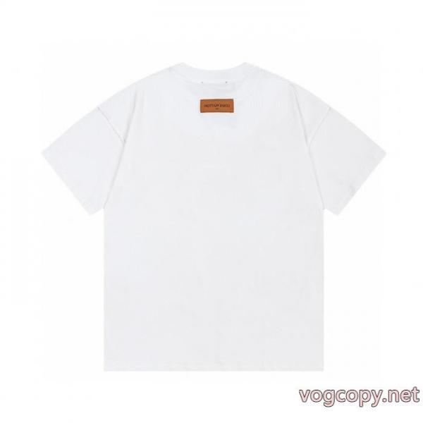 ブランド 品 激安 通販半袖Tシャツ若々しい 新作限定大人で素敵 流行フォルムLOUIS VUITTON 4