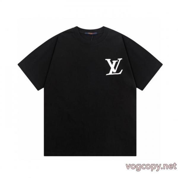 LOUIS VUITTONブランド コピー 販売 韓国の人気 話題のブランド 今年の流行りファション半袖Tシャツ 4