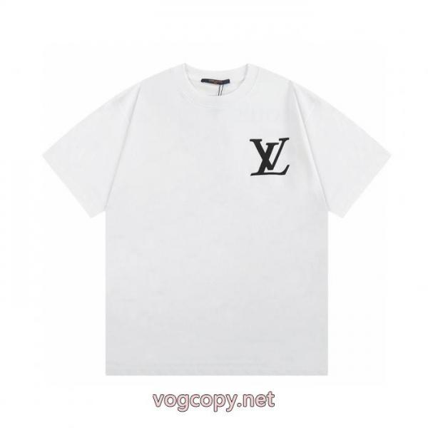 LOUIS VUITTONブランド コピー 販売 韓国の人気 話題のブランド 今年の流行りファション半袖Tシャツ 5
