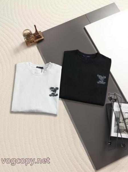 稀少*新品登場 超お買い得 圧倒的な人気偽 ブランド 販売半袖TシャツLOUIS VUITTON 3