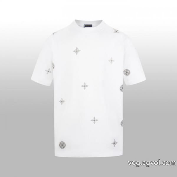 ファッションスタイル 韓国人気 新着アイテム最新コピー 通販半袖TシャツLOUIS VUITTON 0 