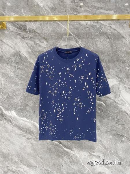 LOUIS VUITTONユニセックススタイル 海外直送 品質保証半袖Tシャツコピー ブランド 優良 5