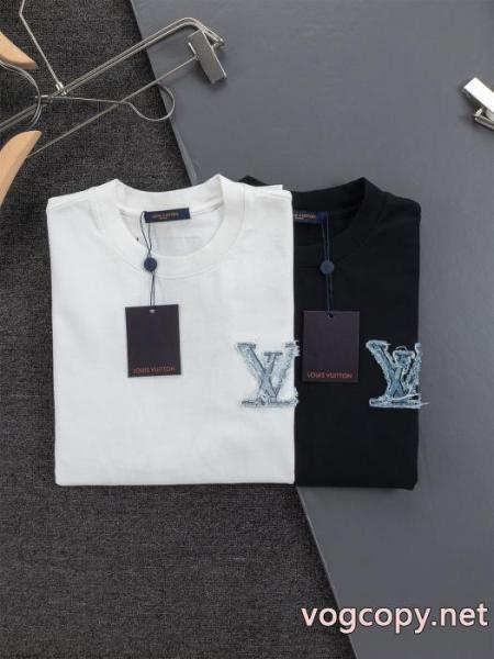 半袖TシャツLOUIS VUITTON偽物 ブランド ショップ極美品 ファッションスタイル 今年のトレンドカラー 5 