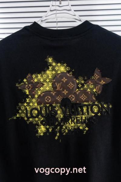 半袖Tシャツ着心地に 滑らかなレザー 全体的に調和のあるスーパー コピー 品LOUIS VUITTON 5 
