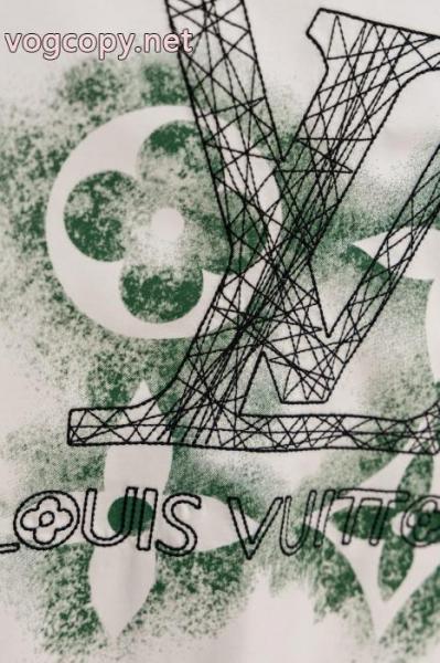 コピー ブランド 通販夏のカジュアルコーデに欠かせない 北欧ブランド 激安大低価半袖TシャツLOUIS VUITTON 5 