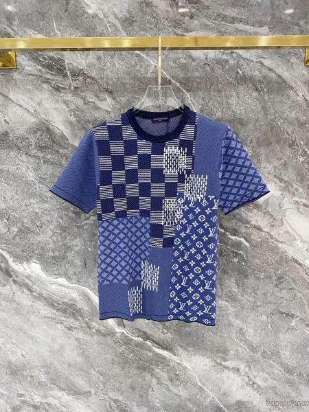 偽物 ブランド ショップ予約完売品 魅力的な 激安ルイ ヴィトン半袖Tシャツ 0