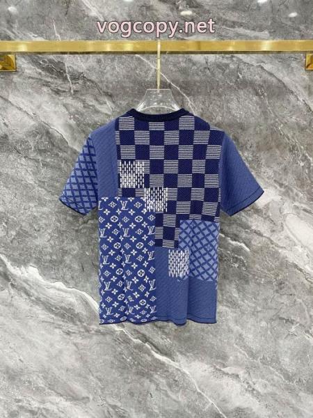 偽物 ブランド ショップ予約完売品 魅力的な 激安ルイ ヴィトン半袖Tシャツ 1