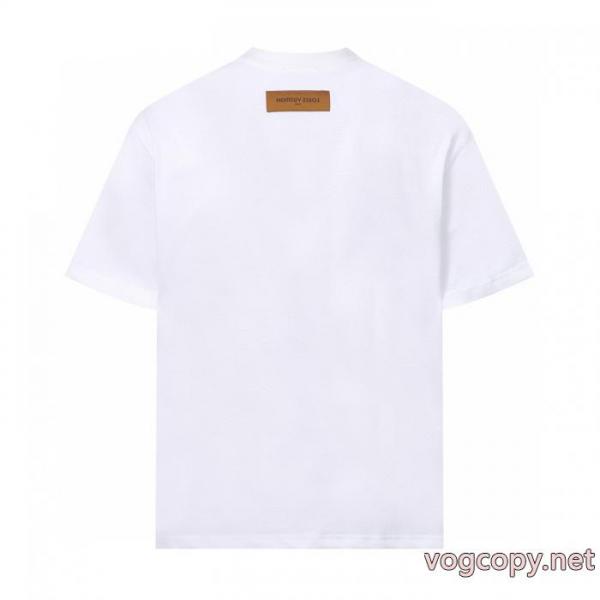通販 ブランド半袖Tシャツ好評につき継続中 最強の定番コーデ 綺麗なLOUIS VUITTON 5