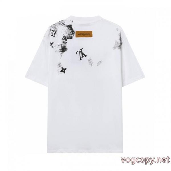 半袖Tシャツ上品カジュアルな雰囲気に 適度な光沢感があり 大人可愛い通販 ブランドLOUIS VUITTON 5 