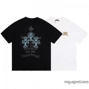 上品上質 ハイクオリティー 今年度最新限定スーパー コピー 安心半袖TシャツCHROME HEARTS