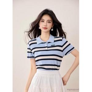 コピー 品 販売2026年モデル 高品質で綺麗 最前線2026半袖Tシャツミュウミュウ