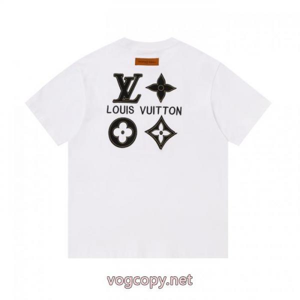 期間限定VIPセール 魅力的な 上品で洗練された印象を引き立てLOUIS VUITTONブランド 通販店半袖Tシャツ 5