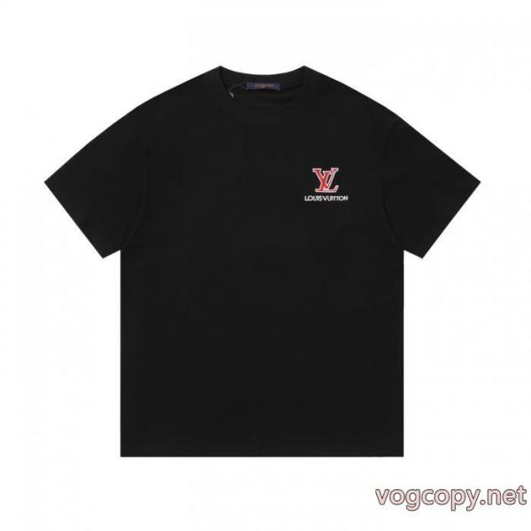 圧倒的人気 早者勝ち 大人気アイテム偽物 ブランド ショップLOUIS VUITTON半袖Tシャツ 4