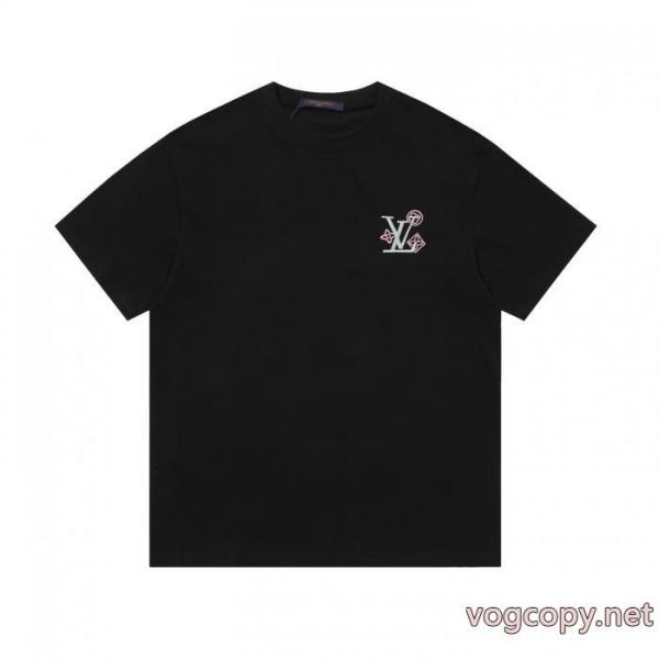 ブランド 偽物 通販LOUIS VUITTON半袖Tシャツ完売間近 モード感の高い 人気セール260%新品 2