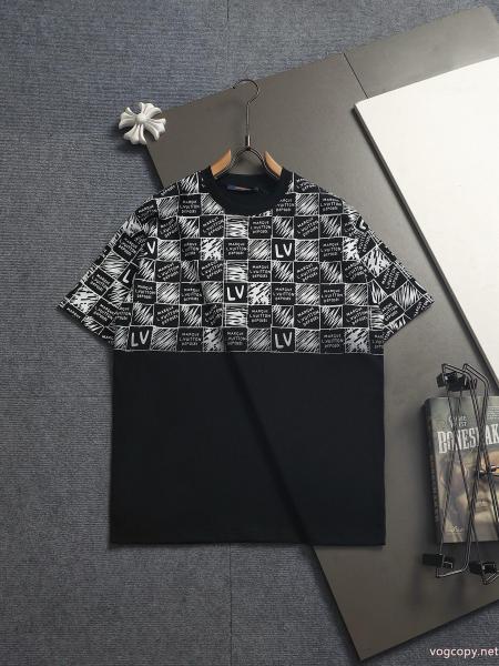 ブランド 激安十分な耐久性 今シーズン人気のアイテム 品質感半袖TシャツLOUIS VUITTON 0