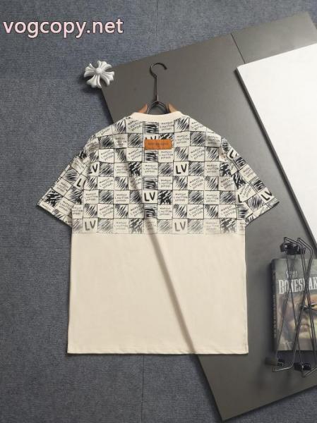 ブランド 激安十分な耐久性 今シーズン人気のアイテム 品質感半袖TシャツLOUIS VUITTON 1