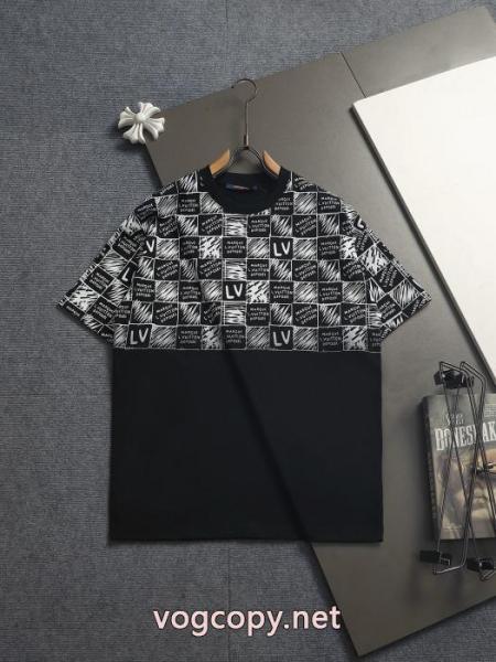 ブランド 激安十分な耐久性 今シーズン人気のアイテム 品質感半袖TシャツLOUIS VUITTON 2