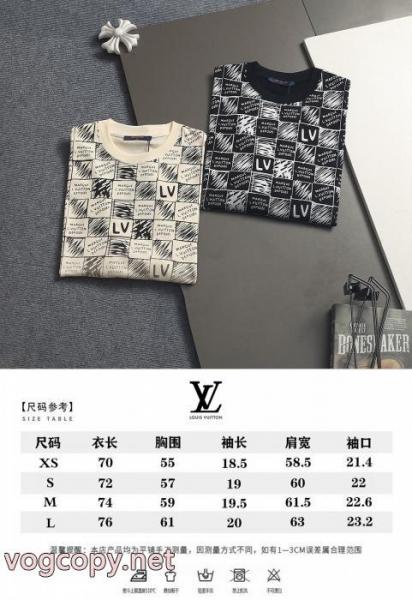 ブランド 激安十分な耐久性 今シーズン人気のアイテム 品質感半袖TシャツLOUIS VUITTON 4