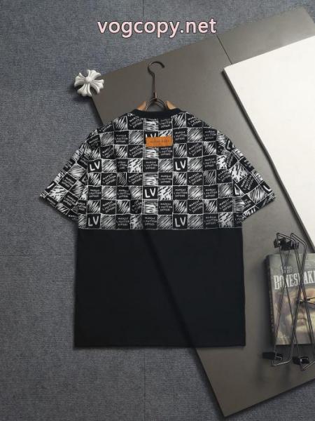 ブランド 激安十分な耐久性 今シーズン人気のアイテム 品質感半袖TシャツLOUIS VUITTON 5