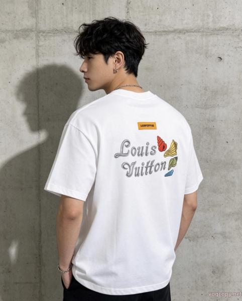 通気性が抜群 お得限定セール 重宝するアイテム半袖Tシャツブランド コピーLOUIS VUITTON 0 